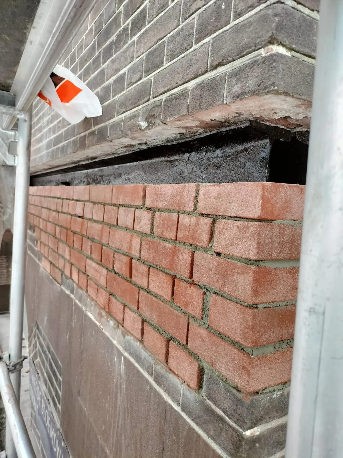 Constructie hersteld