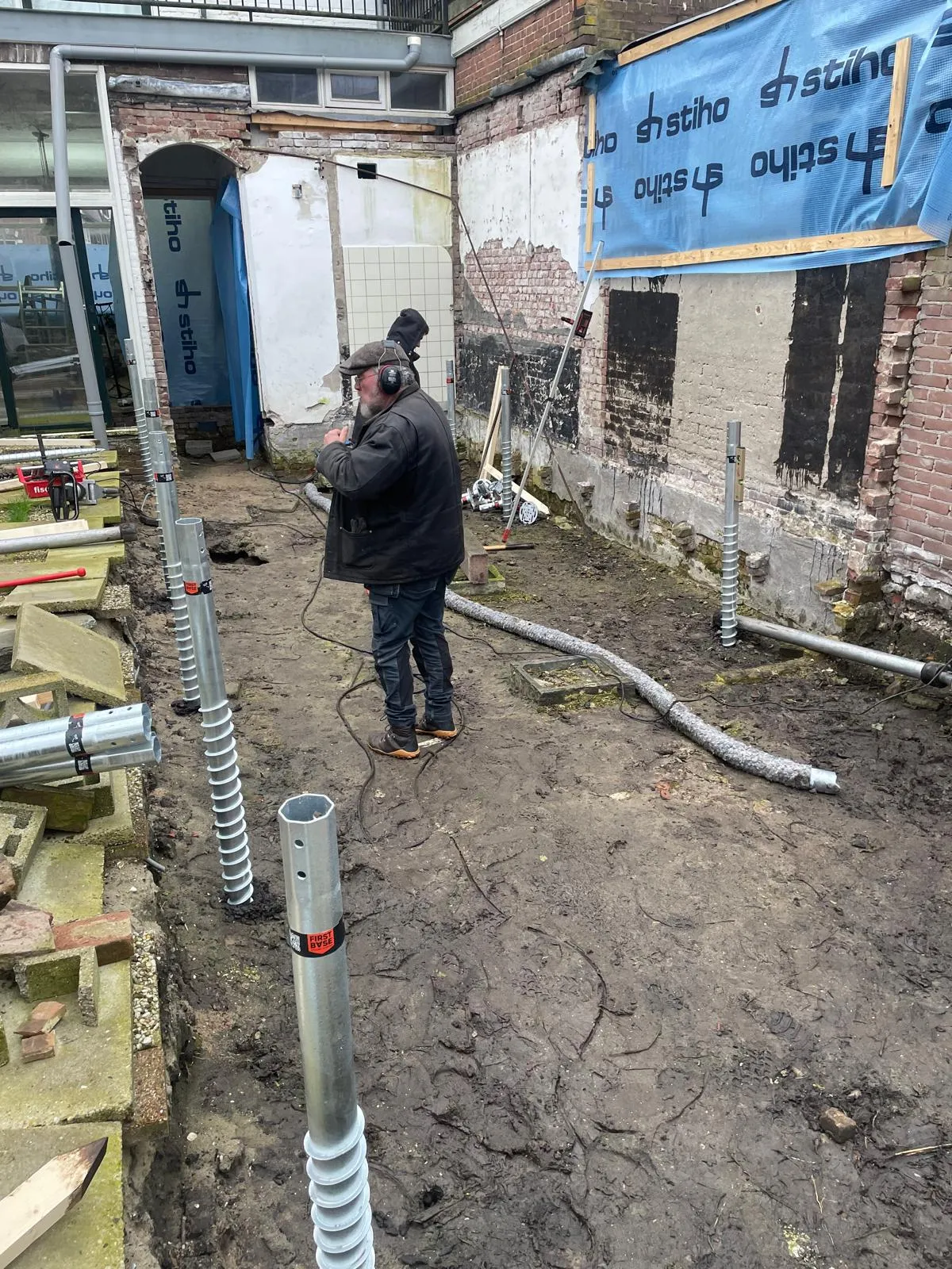 Beton voorbereiding