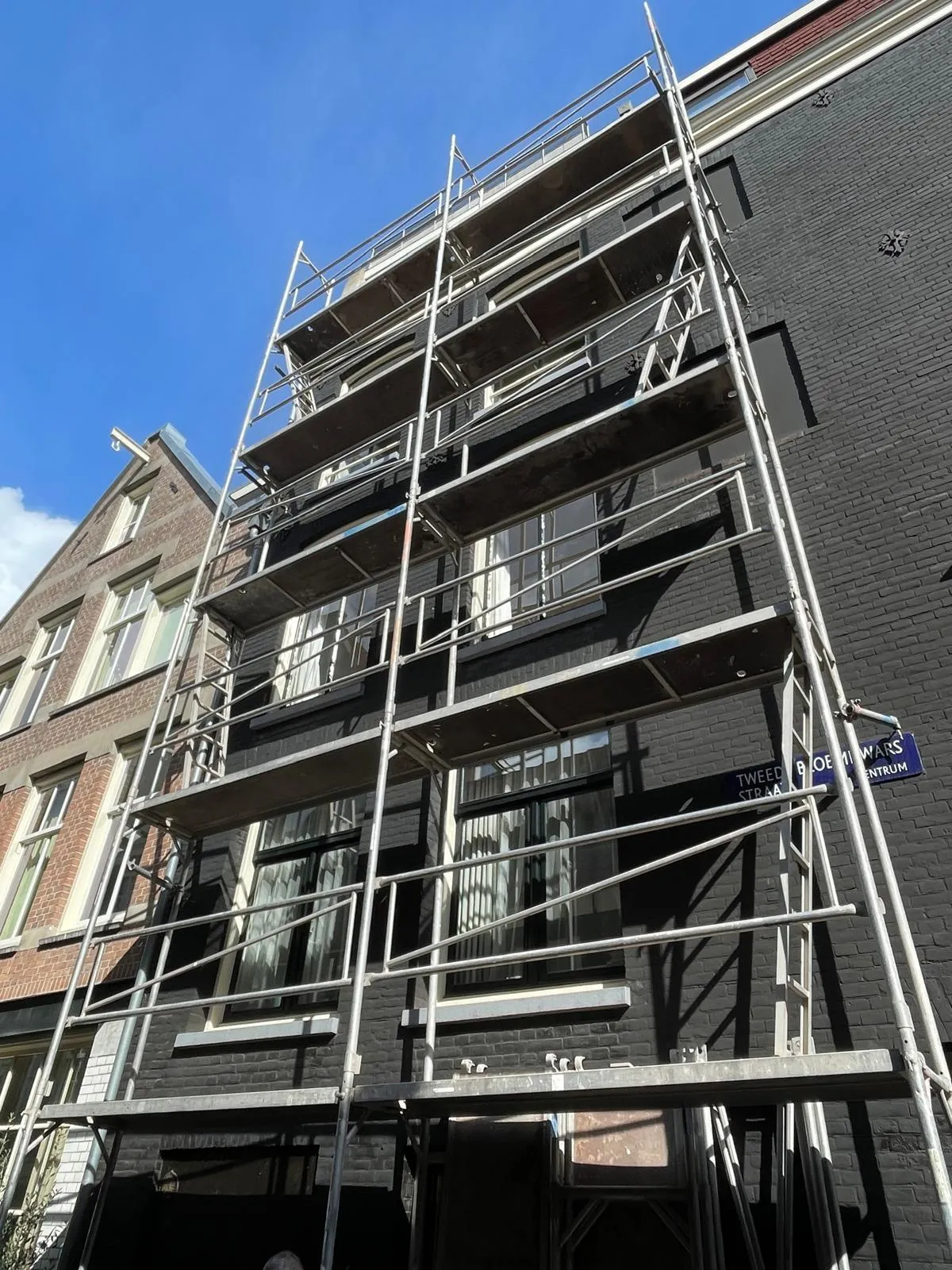 VCA gecertificeerde steiger