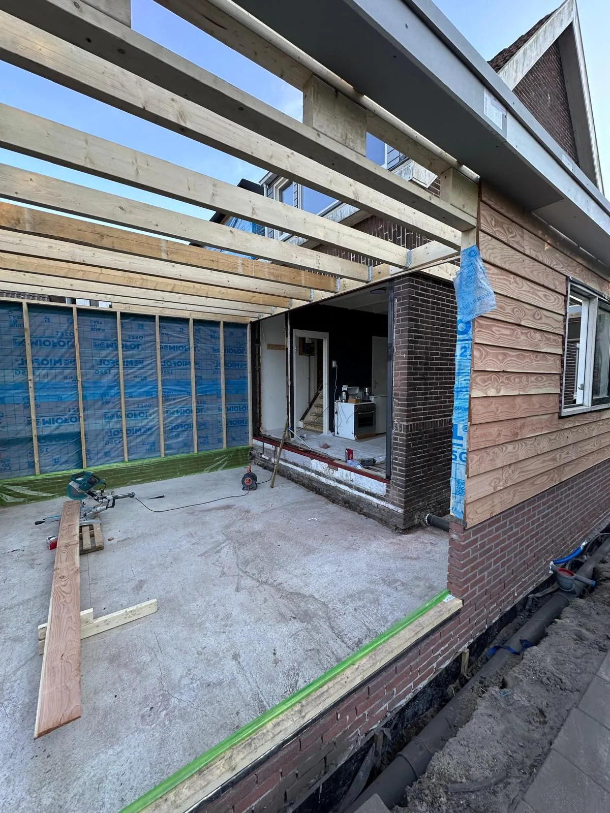 Uitbouw proces