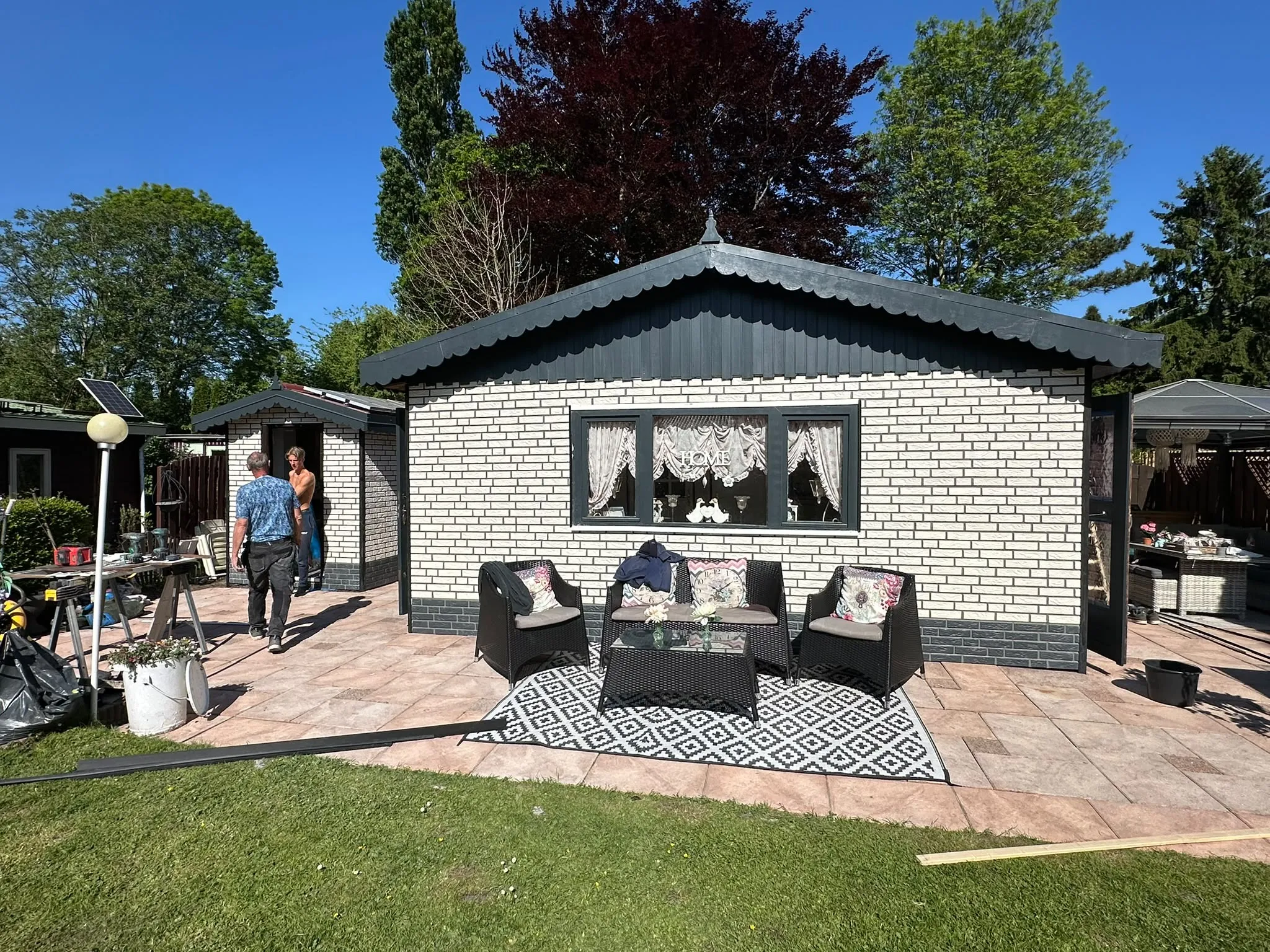 Gerealiseerd bijgebouw overzicht